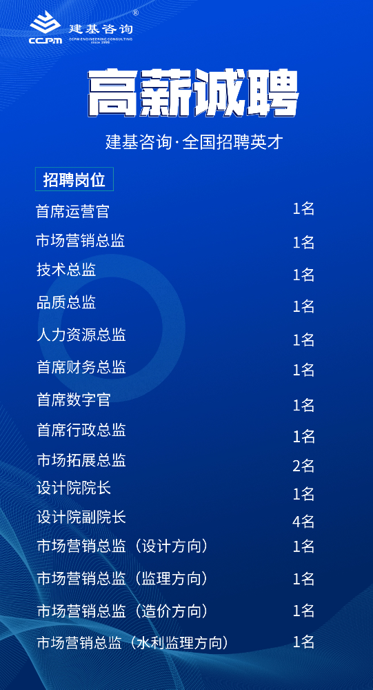 招聘 | 高薪职位等你来！